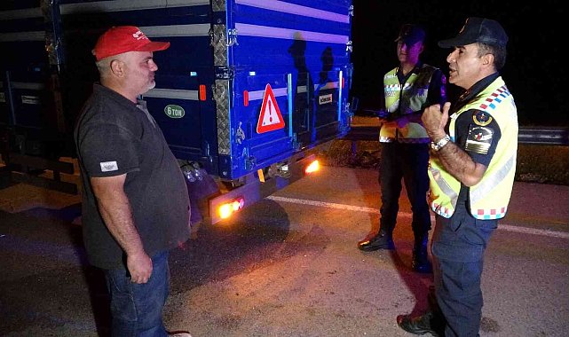 Yozgat'ta traktör ve biçerdöverler denetim altında