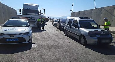 Yük ve yolcu taşımacılığı yapan araçlar denetlendi