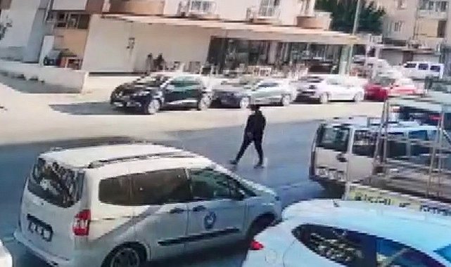 Zabıta müdürüne silahlı saldırı kamerada