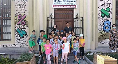 Ziyaretçiler matematiğin gücünü Sincan Matematik Müzesi'yle keşfediyor