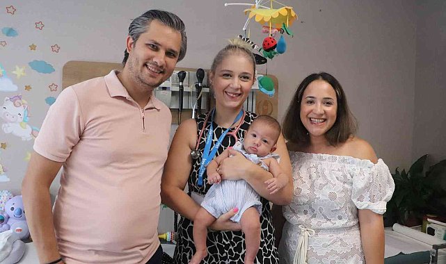 1 kilo doğan Çağan bebek hayata tutundu