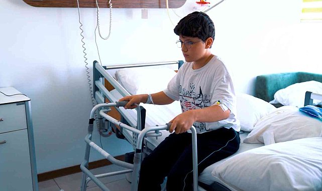 12 yaşındaki Kerem de artık istediği kadar koşabilecek