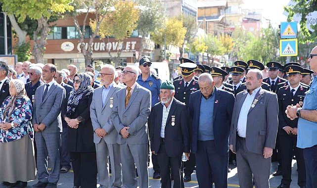 19 Eylül Gaziler Günü törenle kutlandı