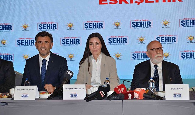 2023'e Doğru Şehir Buluşmaları toplantısı Eskişehir'de yapıldı