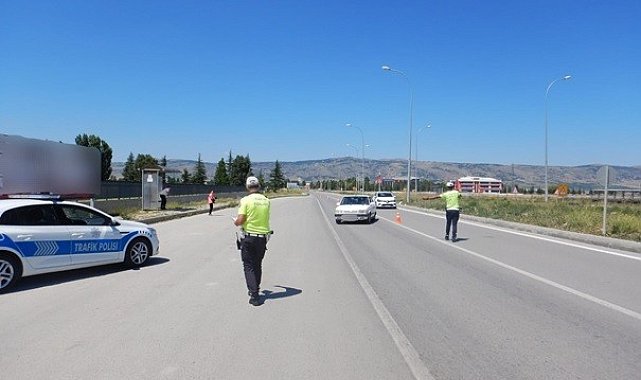 Abartı egzoz denetimde 137 araç incelendi