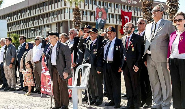 Aliağa'da Gaziler Günü coşkusu