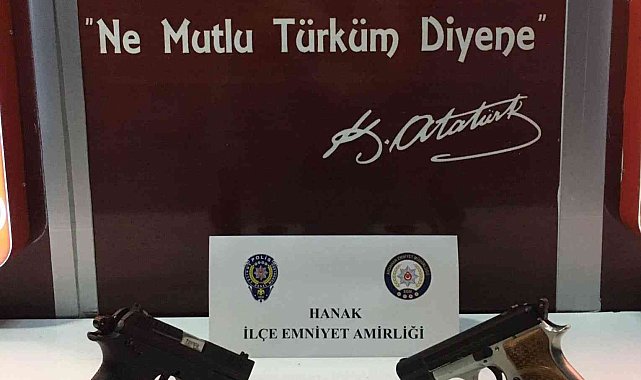 Ardahan'da 'kaçak silah' operasyonu: 2 şüpheli yakalandı