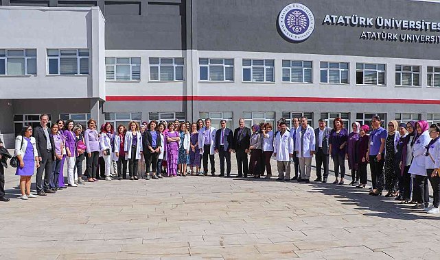 Atatürk Üniversitesinde jinekolojik kanserlere farkındalık oluşturuldu