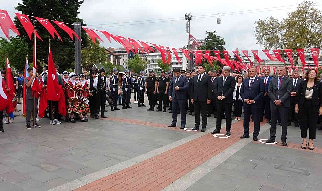 Atatürk'ün Ordu'ya gelişinin 98'inci yıldönümü kutlandı