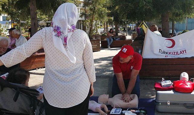 Aydın'da ilkyardımın önemine dikkat çekildi