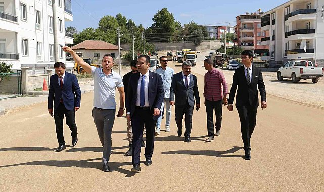 Başkan Kalaycı, devam eden çalışmaları inceledi