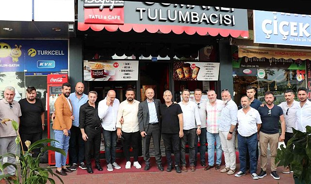 Başkan Keleş ve ekibine çarşı merkezinden tam destek