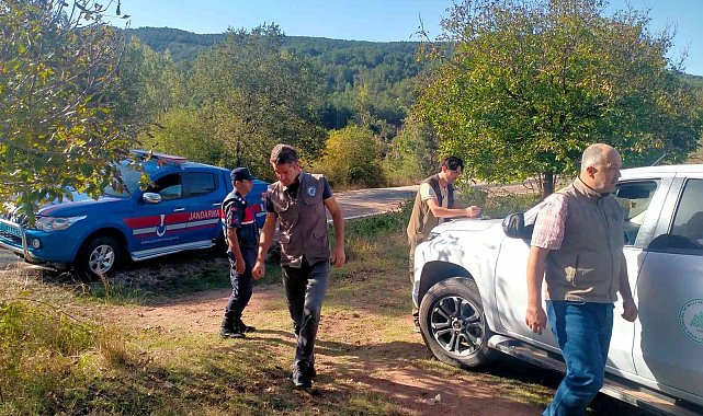 Bilecik'te kaçak doğa kuşu avına suçüstü