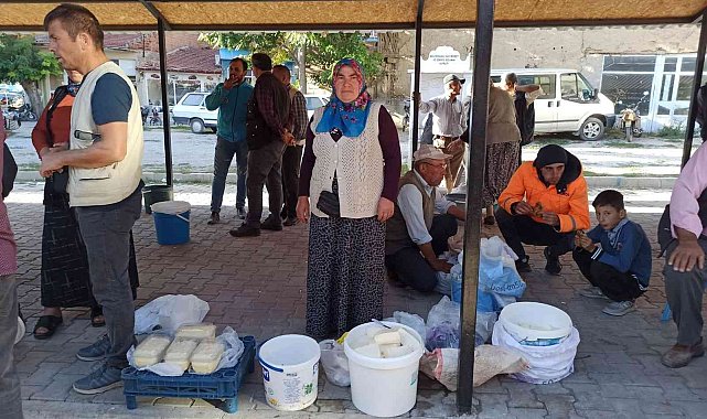 Bu pazarda her şey ev yapımı ve doğal