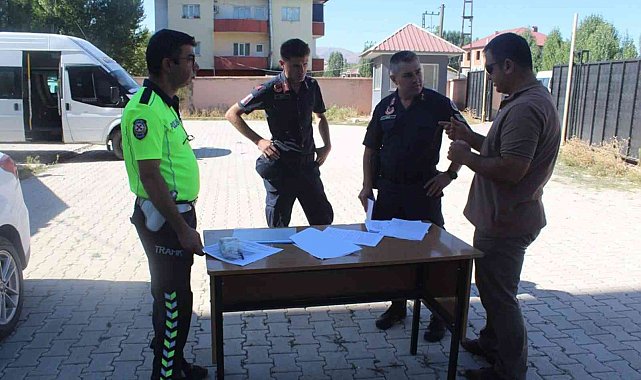 Bulanık'ta servis denetimi