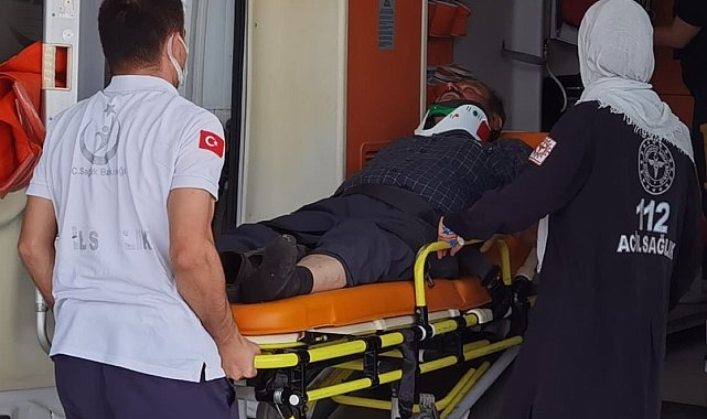 Bursa'da tır devrildi