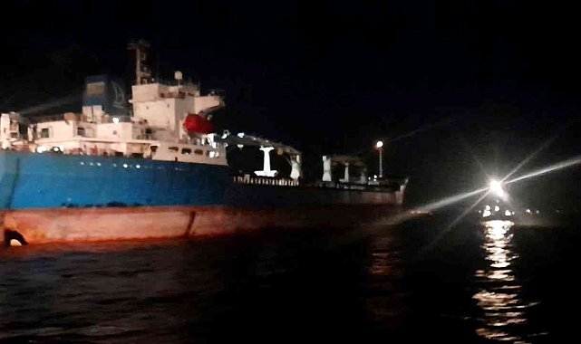 Çanakkale Boğazı'nda gemi arızası