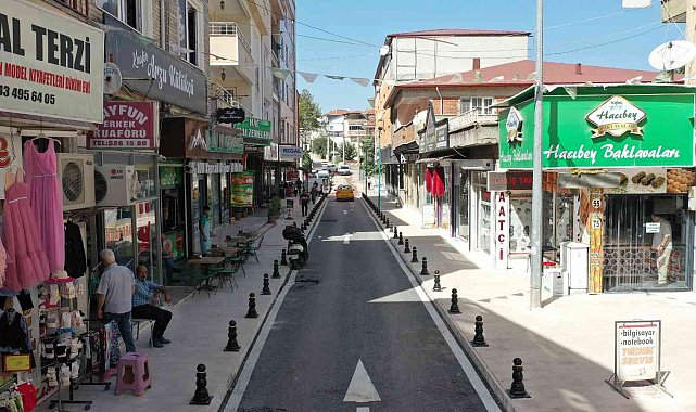 Çeşme Sokak yeni görünümüne kavuştu