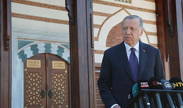 Cumhurbaşkanı Erdoğan: " Temenni ediyorum ki bu ilişkide Amerika bizi farklı yollara sevk etmesin"
