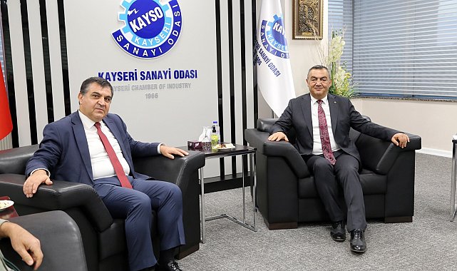 Dışişleri Bakan Yardımcısı KAYSO'da sanayicilerle bir araya geldi