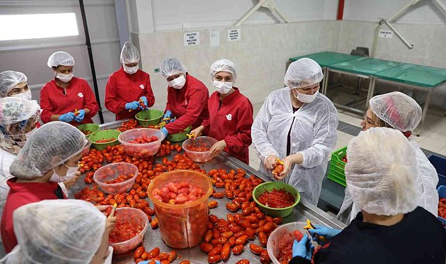 Efeler Belediyesi'nin fabrikasında ürünler çeşitleniyor