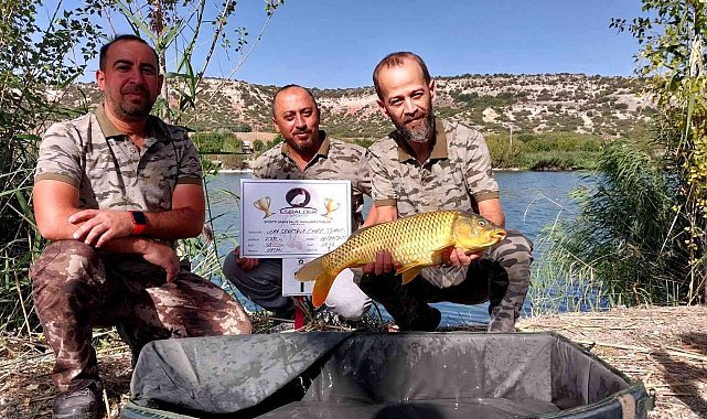 ESBALDER 'Sportif Sazan Balığı' yarışması yapıldı