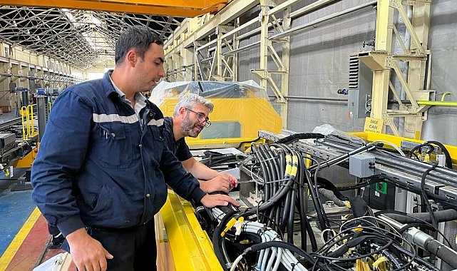 Eskişehir'de üretilen bakım araçları İsviçre raylarında hizmet verecek
