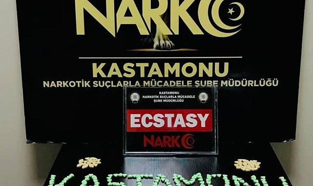 Extacy hap ile yakalanan 1 kişi tutuklandı