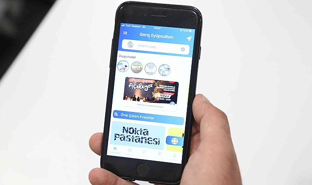 Eyüpsultan'da gençlere özel mobil uygulama