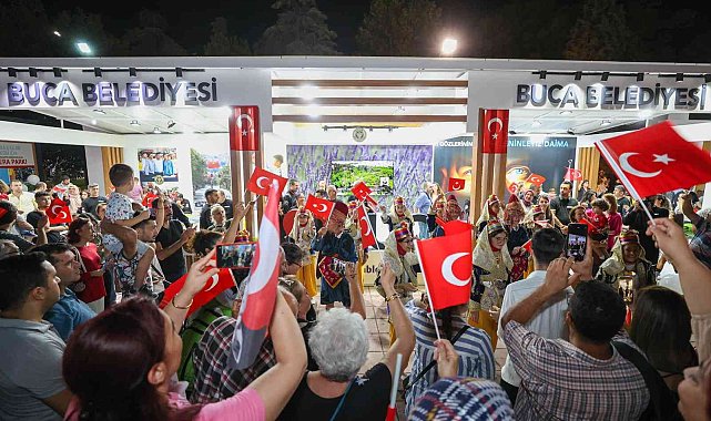 Fuar'daki Buca standında 9 Eylül coşkusu