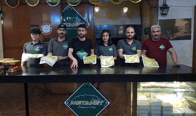 Gaziantep'te katmerciler Gastronomi Festivaline hazır