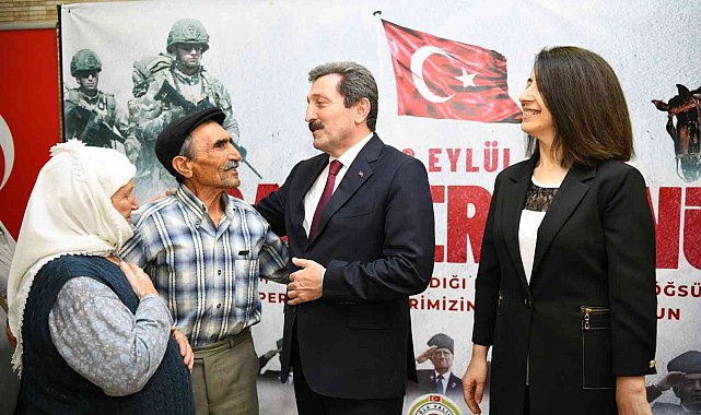 Gaziler onuruna yemek