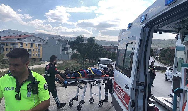 Gemlik'te meydana gelen trafik kazasında 3 kişi yaralandı