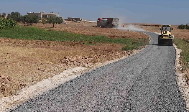 Haliliye'de asfaltlama çalışmaları sürüyor