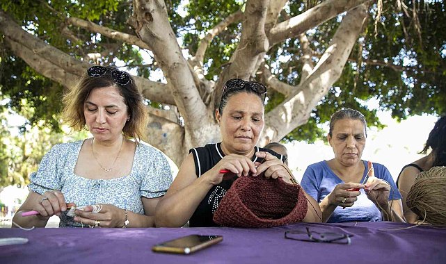 Hasır Örgü Atölyesi hem hobi hem kazanç kapısı oldu