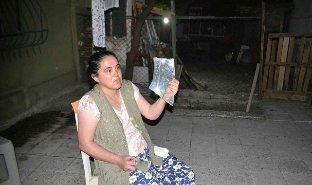 Havadan yüzüne plastik cisim düşen kadın yaralandı