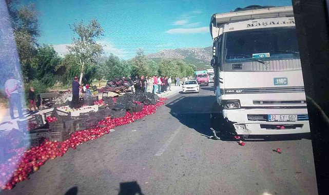 Isparta'da trafik kazası:2 yaralı