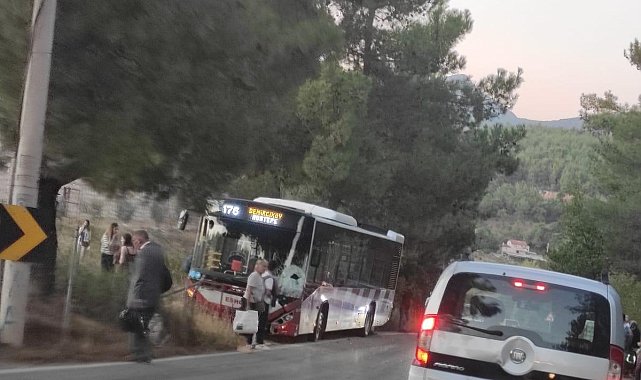 İzmir'de belediye otobüsü ile motosiklet çarpıştı: 1 ölü