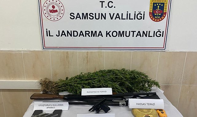 Jandarmadan uyuşturucu operasyonu: Baba-oğula gözaltı