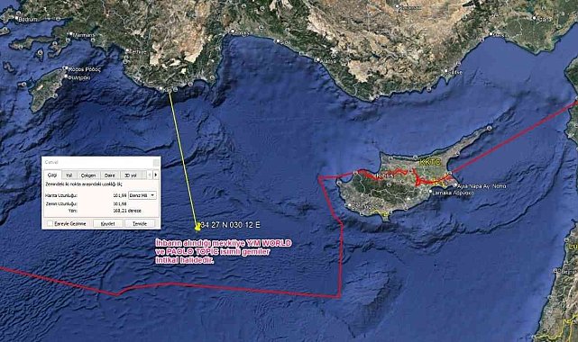 Kaş açıklarındaki gemiden 'Mayday' çağrısı ekipleri harekete geçirdi