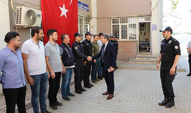 Kaymakam Özçelik'in ilçe ziyaretleri