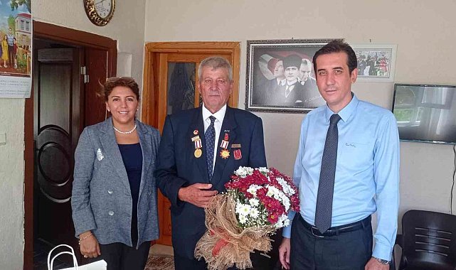 Kaymakam Topsakaloğlu, gazi ve şehit yakınlarıyla bir araya geldi