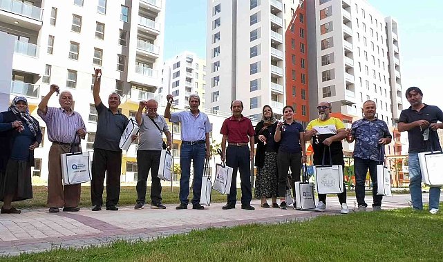 Kepez-Santral Projesi'nde 3. anahtar teslim töreni yapıldı