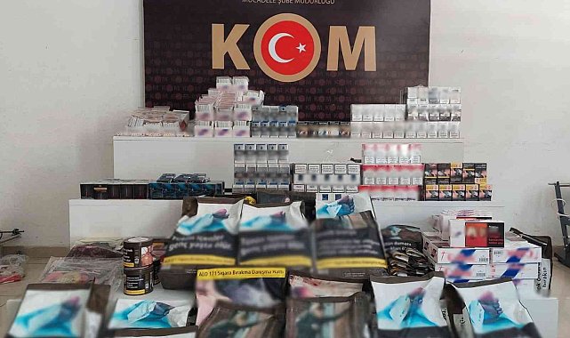 Konya'da kaçak sigara operasyonu