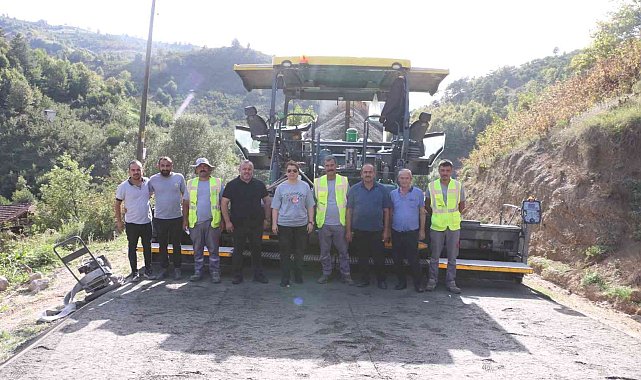 Köy yolları kışa hazırlanıyor