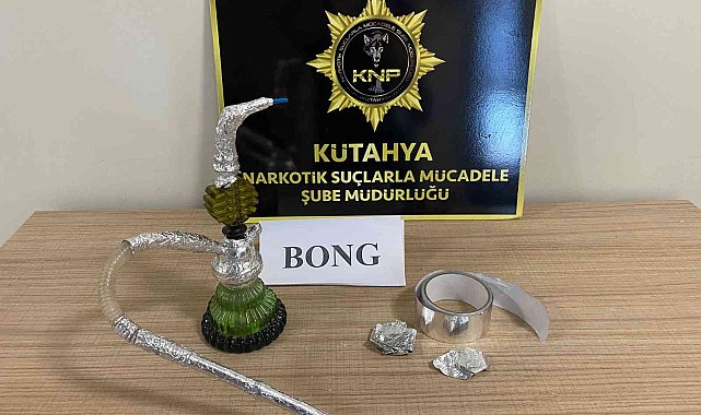 Kütahya'da uyuşturucudan 1 günde yapılan 6 ayrı çalışmada 8 şahsa işlem yapıldı