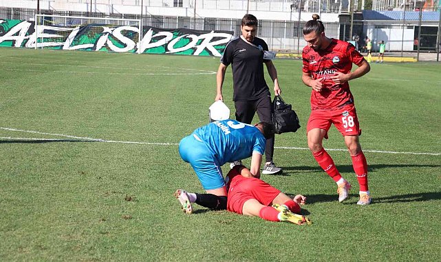 Maçta dili boğazına kaçan oyuncu, ölümden döndü