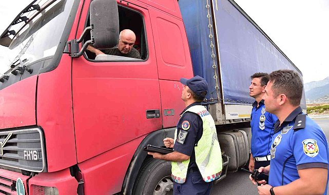Manisa Büyükşehir Belediyesi ile jandarmadan ortak denetim