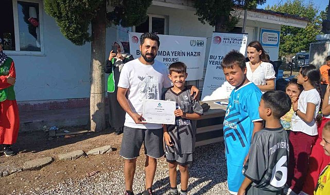 Manisa'da "Bu Takımda Yerin Hazır" projesi spor kursları sona erdi
