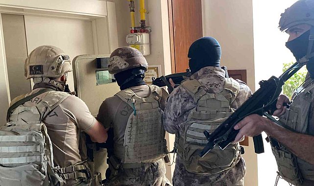 Mersin'de terör operasyonu